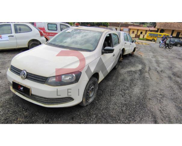 Foto de AUTOMOVEL VW/GOL TL MC, 2016/2016, BRANCA, ALCOOL/GASOLINA, CHASSI: ...15196, NO ESTADO EM QUE SE ENCONTRA.