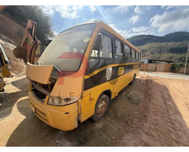 Foto de ONIBUS MARCOPOLO/VOLARE VBL ESC, DIESEL, 2008/2009, AMARELA, CHASSI: 93PB42G3P9C027813, RENAVAM: 117532347, NO ESTADO EM QUE SE ENCONTRA.