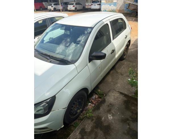 Foto de AUTOMOVEL, VW/GOL 1.0L MC4, BRANCA, 2020/2021, ALCOOL/GASOLINA, CHASSI: 9BWAG45U2MT044563, RENAVAM: 01237426623.