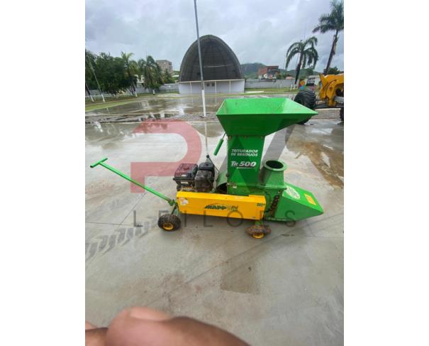 Foto de TRITURADOR DE RESIDUO TRAPP TR 500 13HP, NO ESTADO EM QUE SE ENCONTRA.