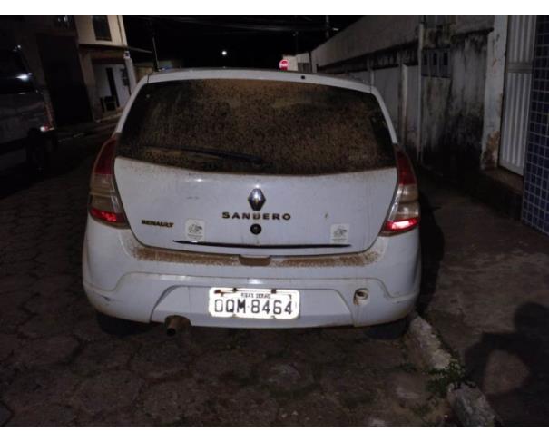 Foto de PASSAGEIROAUTOMOVELRENAULT/SANDERO AUT1016V, 2013/2014, ALC/GASOL, BRANCA, PLACA OQM - 8464, RENAVAM: 00559293852, CHASSI:93YBSR6RHEJ775153, NO ESTADO EM QUE SE ENCONTRA.