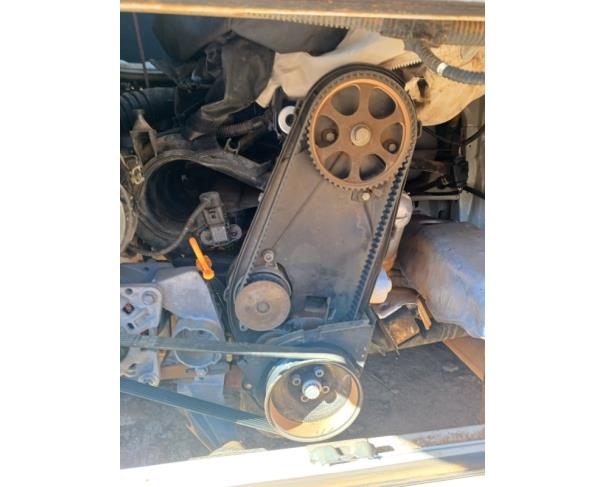 Foto de CAMIONETA VW/KOMBI, 2013/2014, ALC/GASOL, BRANCA, 9 LUGARES, CHASSI: 9BWMF07X8EP007978, RENAVAM: 00559037074, NO ESTADO EM QUE SE ENCONTRA.
