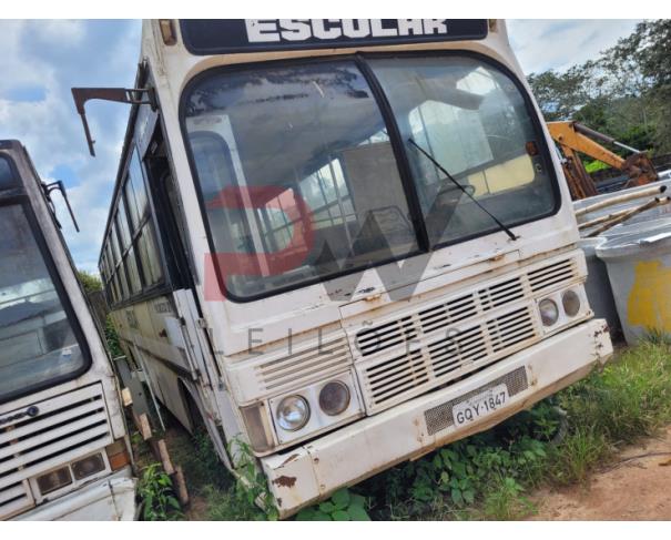 Foto de PASSAGEIRO / ONIBUS M.BENZ/OF 1318, 1989/1989, DIESEL, BRANCA, PLACA GQY - 1847, RENAVAM: 314047964, CHASSI: 9BM384088KB845020. NO ESTADO EM QUE SE ENCONTRA. 