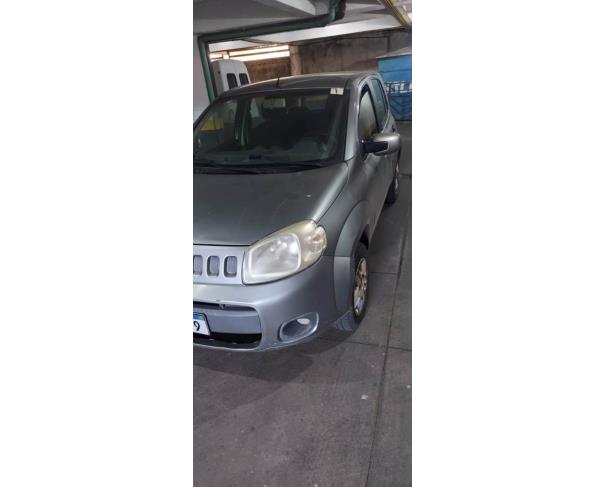 Foto de PASSAGEIRO / AUTOMOVEL FIAT/UNO VIVACE 1.0, 2010/2011, ALC/GASOL, CINZA, PLACA MSL - 6E79, RENAVAM: 00264443446, CHASSI: 9BD195152B0075228, NO ESTADO EM QUE SE ENCONTRA