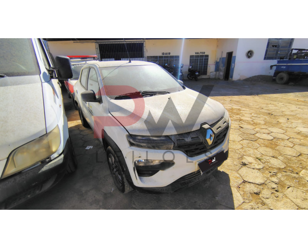 Foto de AUTOMOVEL RENAULT/KWID ZEN 2, 2022/2023, ALC/GASOL, BRANCA, CHASSI: 93YRBB000PJ212379, RENAVAM: 01294259331, NO ESTADO EM QUE SE ENCONTRA.