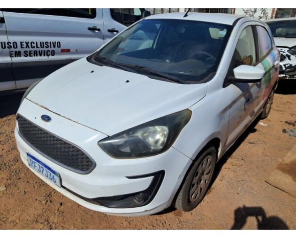 Foto de AUTOMOVEL FORD/KA SE 1.0 HA C, ALCOOL/GASOLINA, BRANCA, 2020/2021, CHASSI: 9BFZH55L1M8048006, RENAVAM: 01235814359, NO ESTADO EM QUE SE ENCONTRA. 