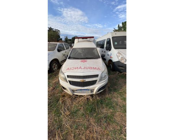 Foto de CAMINHONETE CHEV/MONTANA RAYTEC AMB, ALCOOL/GASOLINA, BRANCA, 2020/2020, CHASSI: 9BGCA8030LB210149, RENAVAM: 01237712626, NO ESTADO EM QUE SE ENCONTRA.
