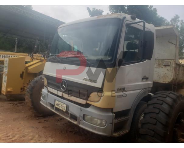 Foto de  CAMINHAO M.BENZ/ATEGO 1418, DIESEL, BRANCA, 2006/2006, CHASSI: 9BM9580346B477162, RENAVAM: 00882516280, NO ESTADO EM QUE SE ENCONTRA. 
