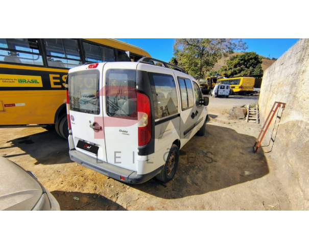 Foto de FIAT/DOBLO ESSENCE 7L E, ALC/GASOLINA, BRANCA, 2020/2021, CHASSI: 9BD1196GDM1158603, RENAVAM: 01251124256, NO ESTADO EM QUE SE ENCONTRA.