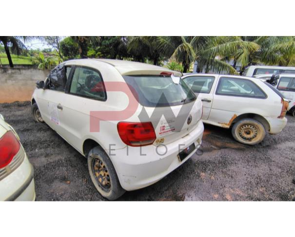 Foto de AUTOMOVEL VW/NOVO GOL 1.0, 2014/2014, BRANCA, ALCOOL/GASOLINA, CHASSI: ....59652, NO ESTADO EM QUE SE ENCONTRA.