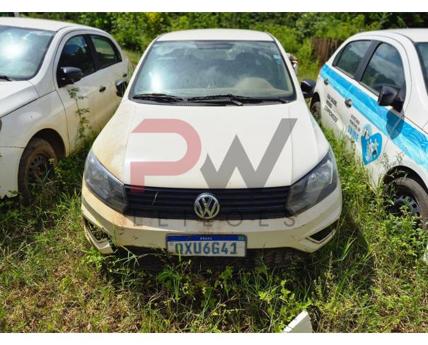 Foto de AUTOMOVEL, VW/GOL 1.0L MC4, BRANCA, 2019/2020, ALCOOL/GASOLINA, RENAVAM: 01225695047, CHASSI: 9BWAG45U3LT108057, NO ESTADO EM QUE SE ENCONTRA.