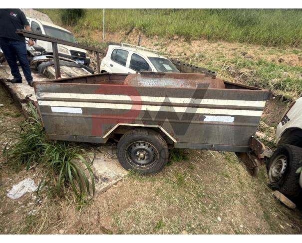 Foto de CARGA / REBOQUE R/DUARTE CAR ABERTA, 2018/2018, CINZA, CHASSI: 9A9RDCABEJRFC4544, RENAVAM: 01147992298, NO ESTADO EM QUE SE ENCONTRA.