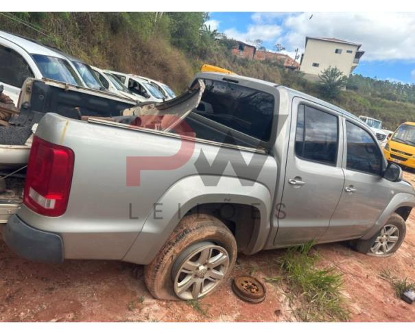Foto de ESP/CAMINHONETE/AB. C. DUP I/VW AMAROK CD 4X4 TREND, 2012/2013, DIESEL, PRATA, PLACA OPD - 0815, RENAVAM: 00500410992, CHASSI: WV1DB42H5DA010812, NO ESTADO EM QUE SE ENCONTRA.