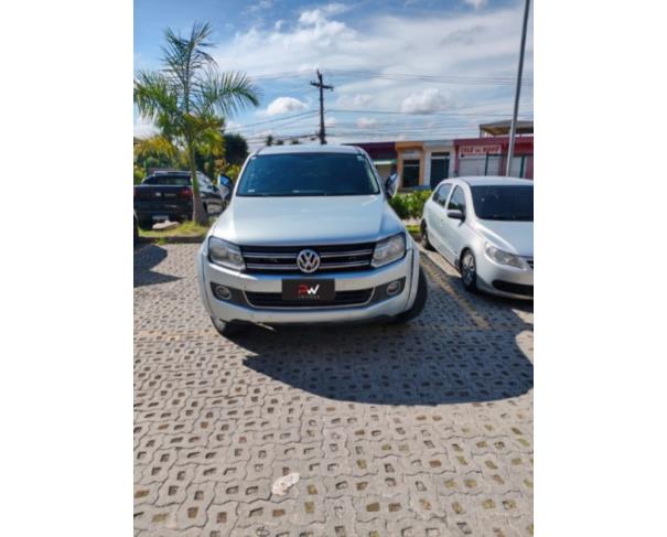 Foto de CAMINHONETE I/VW AMAROK CD 4X4 HIGH, DIESEL, PRATA, 2015/2016, NO ESTADO EM QUE SE ENCONTRA. 