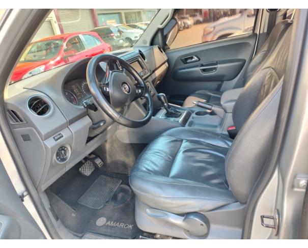 Foto de CAMINHONETE I/VW AMAROK CD 4X4 HIGH, DIESEL, PRATA, 2015/2016, NO ESTADO EM QUE SE ENCONTRA. 