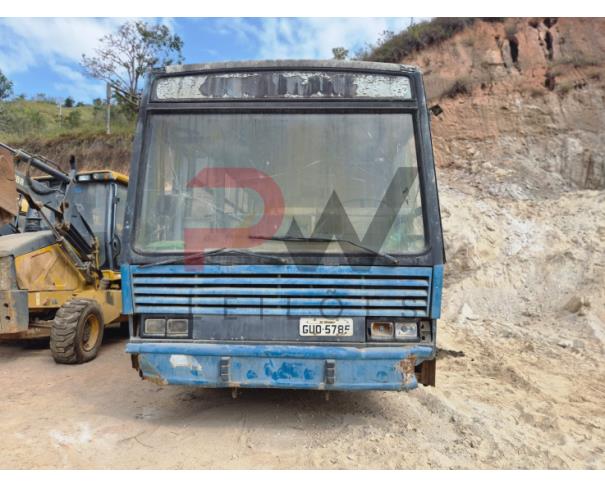 Foto de ONIBUS M.B./M.BENZ OF 1115, DIESEL, 1990/1990, AMARELA, CHASSI: 9BM384091LB880620, RENAVAM: 247792217, NO ESTADO EM QUE SE ENCONTRA.