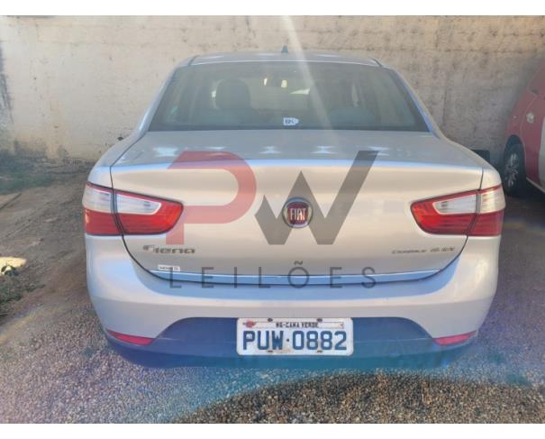Foto de PASSAGEIRO / AUTOMOVEL FIAT/SIENA ESSENCE 1.6, 2014/2015, PRATA, ALC/GASOL, PLACA PUW-0882, CHASSI: 9BD197163F3228532, RENAVAM: 01022249379, NO ESTADO EM QUE SE ENCONTRA.