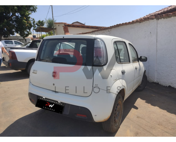 Foto de PASSAGEIRO / AUTOMOVEL FIAT/UNO ATTRACTIVE 1.0, ALCOOL/GASOLINA, BRANCA, 2019/2020, NO ESTADO EM QUE SE ENCONTRA.