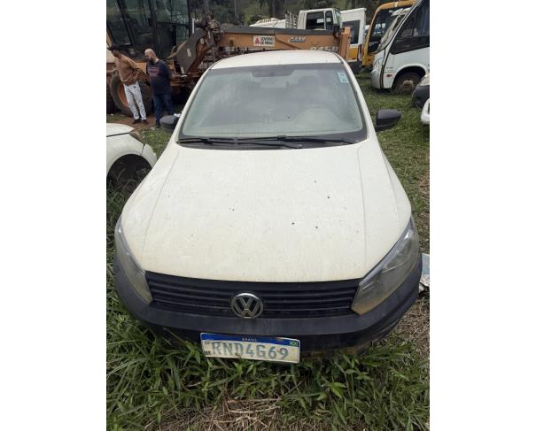 Foto de AUTOMOVEL VW/GOL 1.0L MC4, ALCOOL/GASOLINA, BRANCA, 2021/2022, CHASSI: 9BWAG45U6NT037018, RENAVAM: 01264300074, NO ESTADO EM QUE SE ENCONTRA.