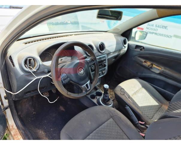 Foto de CAMINHONETE, VW/SAVEIRO CD TL MB, BRANCA, 2014/2015, ALCOOL/GASOLINA, RENAVAM: 01021954982, CHASSI: 9BWJB45U1FP091951, NO ESTADO EM QUE SE ENCONTRA.