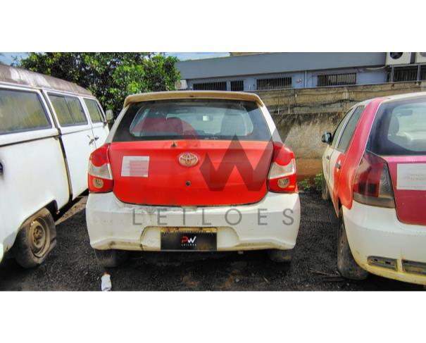 Foto de AUTOMOVEL TOYOTA/ETIOS HB X 13L MT, 2018/2018,BRANCA, ALCOOL/GASOLINA, CHASSI: ...10911, NO ESTADO EM QUE SE ENCONTRA.