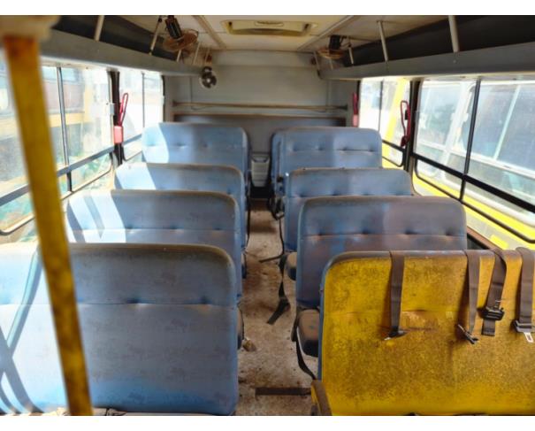 Foto de ONIBUS IVECO/SENIORCLASS 150SE, DIESEL, AMARELA, 2016/2017, CHASSI: 93ZA01LF0H8931408, RENAVAM: 01114099942, NO ESTADO EM QUE SE ENCONTRA.