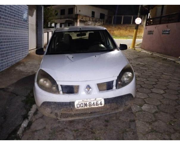 Foto de PASSAGEIROAUTOMOVELRENAULT/SANDERO AUT1016V, 2013/2014, ALC/GASOL, BRANCA, PLACA OQM - 8464, RENAVAM: 00559293852, CHASSI:93YBSR6RHEJ775153, NO ESTADO EM QUE SE ENCONTRA.