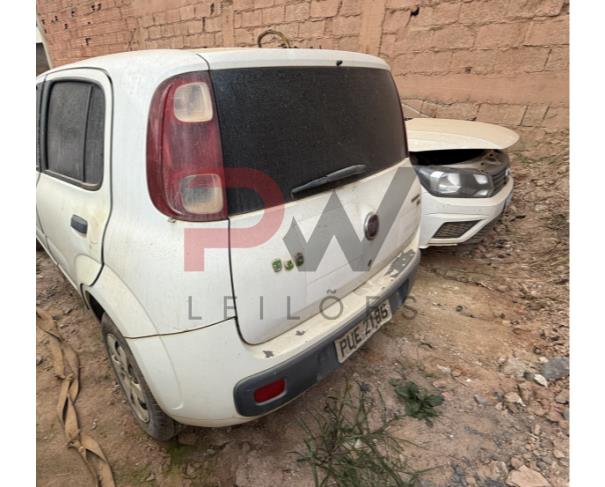 Foto de AUTOMOVEL FIAT/UNO ECONOMY, ALCOOL/GASOLINA, BRANCA, 2014/2014, CHASSI: 9BD195173E0579131, RENAVAM: 01012220238, NO ESTADO EM QUE SE ENCONTRA. 