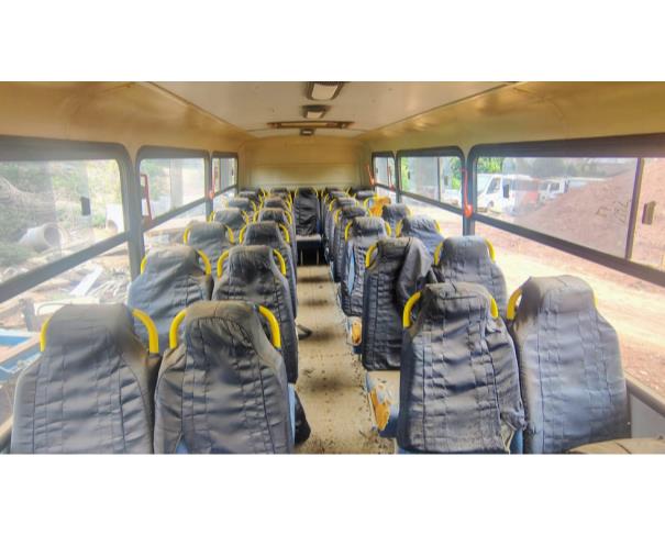 Foto de ONIBUS AGRALE/MASCA GRANMINI O, DIESEL, AZUL, 2007/2007, CHASSI: 9BYC22Y1S7C004120, RENAVAM: 00943026369, 32 LUGARES, NO ESTADO EM QUE SE ENCONTRA. 