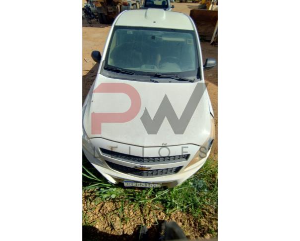 Foto de CAMIINHONETE CHEVROLET MONTANA LS,  2019/2020, ALC/GASL, BRANCA, CHASSI: 9BGCA8030LB156260, RENAVAM: 01229826952, NO ESTADO EM QUE SE ENCONTRA.