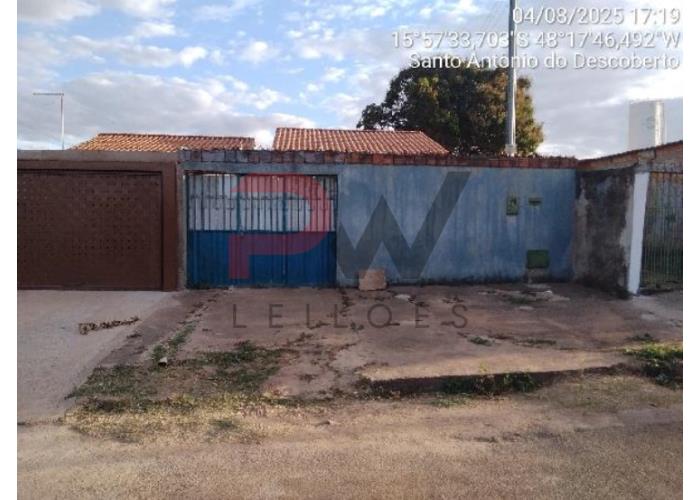 Imagem do imóvel SANTO ANTONIO DO DESCOBERTO/GO - CASA - QUADRA 17 N. SN, LT 08-B RUA JOSÉ MARIZ - PARQUE ESTRELA DALVA XII CAIXA ECONOMICA FEDERAL - LEILÃO ONLINE