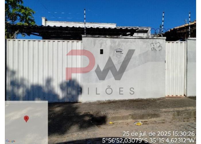 Imagem do imóvel PARNAMIRIM/RN - CASA - RUA DOUTOR IVAN ALVES DE MOURA N. 251, QD K2 LT 23 ANTIGA RUA 2 - CAJUPIRANGA CAIXA ECONOMICA FEDERAL - LEILÃO ONLINE