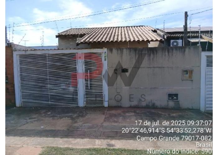 Imagem do imóvel CAMPO GRANDE/MS - CASA - COND RES LADEIA II - AVENIDA ABRAO ANACHE N. 428, CS 01 QD 27 - JARDIM ANACHE CAIXA ECONOMICA FEDERAL - LEILÃO ONLINE