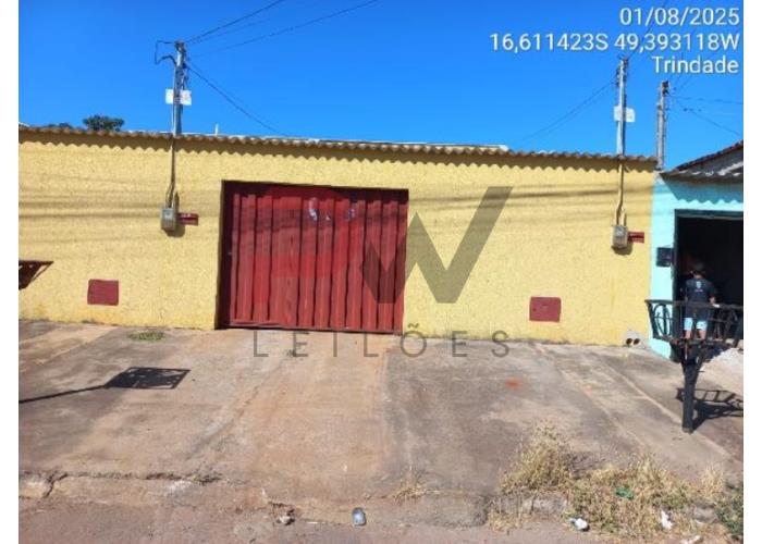 Imagem do imóvel TRINDADE/GO - CASA - COND RESID CONSTRUTORA CONSTANTINO I - RUA LAZARO GARCIA LOPES N. SN, CS 02 LT 32 QD 08 - SETOR DOS BANDEIRANTES CAIXA ECONOMICA FEDERAL - LEILÃO ONLINE