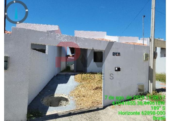 Imagem do imóvel HORIZONTE/CE - CASA - RESIDENCIAL HIBISCUS - RUA L N. 136-D, QD 01 LT 02 - VERTENTE CAIXA ECONOMICA FEDERAL - LEILÃO ONLINE