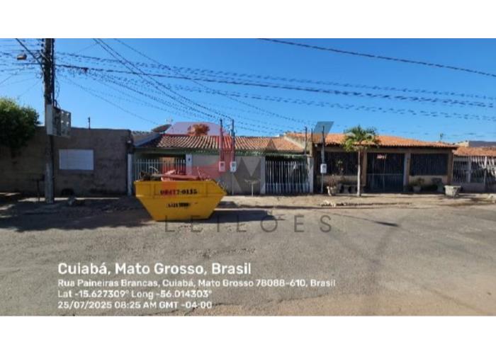 Imagem do imóvel CUIABA/MT - CASA - RUA PAINEIRAS BRANCAS N. SN, LT 22 QD 12 - JARDIM DOS IPES CAIXA ECONOMICA FEDERAL - LEILÃO ONLINE