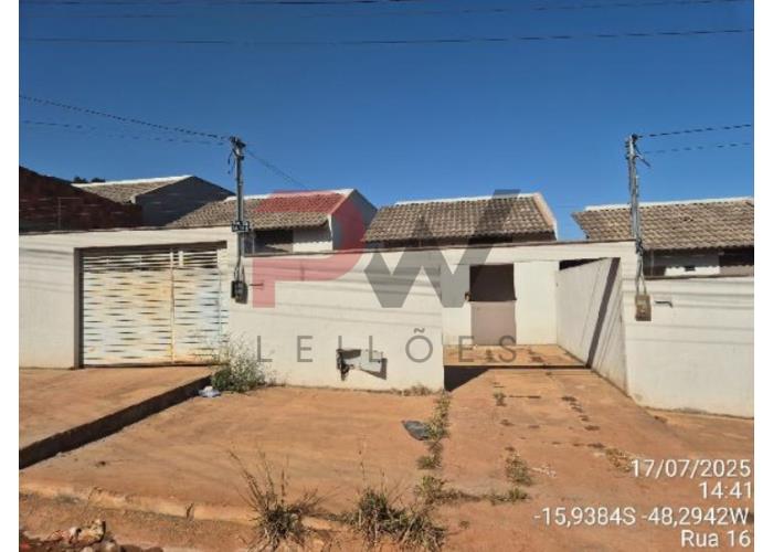 Imagem do imóvel SANTO ANTONIO DO DESCOBERTO/GO - CASA - QUADRA 28 N. SN, LT 13B RUA 16 - PARQUE SANTO ANTONIO CAIXA ECONOMICA FEDERAL - LEILÃO ONLINE