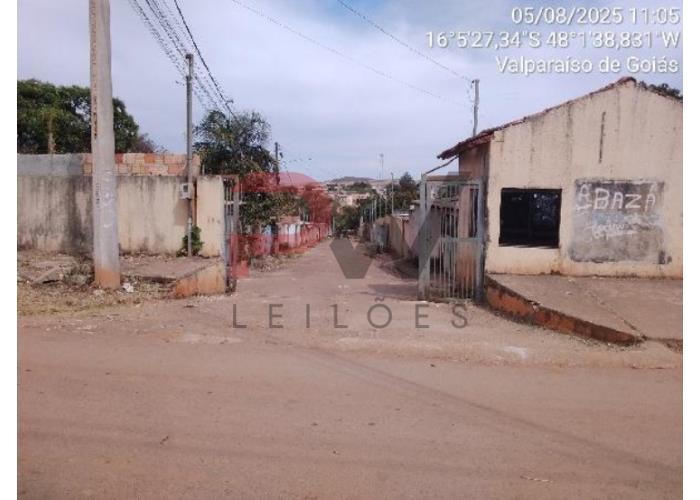 Imagem do imóvel VALPARAISO DE GOIAS/GO - CASA - CONDOMINIO RESIDENCIAL PENINSULA - GLEBA E CHACARA 3 N. SN, CS 22 CH 03 QD UNICA MODELO D - CHACARAS ARAGUAIA CAIXA ECONOMICA FEDERAL - LEILÃO ONLINE