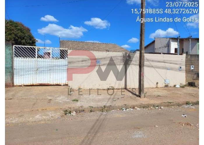 Imagem do imóvel AGUAS LINDAS DE GOIAS/GO - CASA - QUADRA 18 N. SN, LT 04 RUA PALMELO - JARDIM AMERICA II CAIXA ECONOMICA FEDERAL - LEILÃO ONLINE