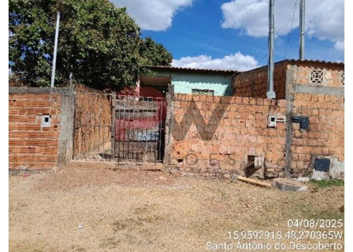 Imagem do imóvel SANTO ANTONIO DO DESCOBERTO/GO - CASA - QUADRA 105 N. SN, LT 13-A RUA 120 - PARQUE ESTRELA DALVA XI CAIXA ECONOMICA FEDERAL - LEILÃO ONLINE