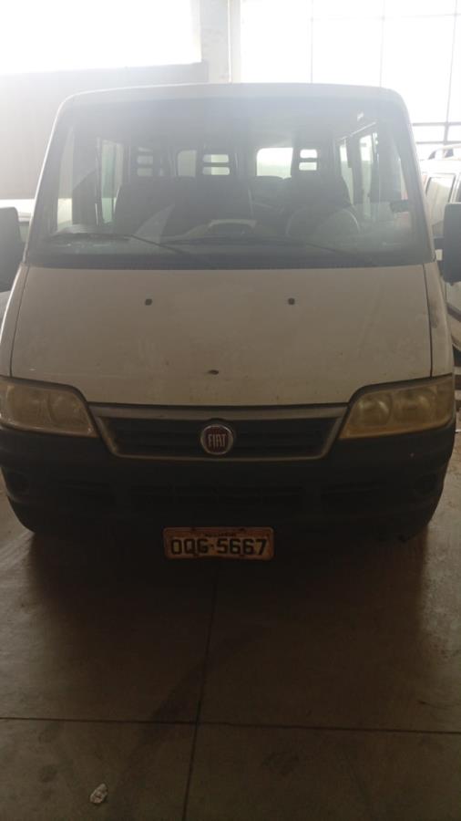 MICROONIBUS, FIAT/DUCATO MINIBUS, BRANCA, 2013/2013, DIESEL, CHASSI: 93W244M24D2113692, RENAVAM: 00547480776, NO ESTADO EM QUE SE ENCONTRA.