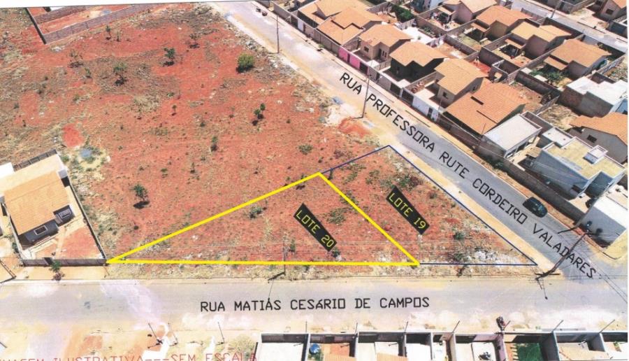 Foto de IMÓVEL URBANO: Área Institucional. Um lote de terreno nº 235, Quadra 50, setor 16, com a área de 269,41m², situado nesta cidade de Pompéu/MG, bairro Morada do Sol, na Rua Matias Cesário de Campos, NO ESTADO EM QUE SE ENCONTRA.
