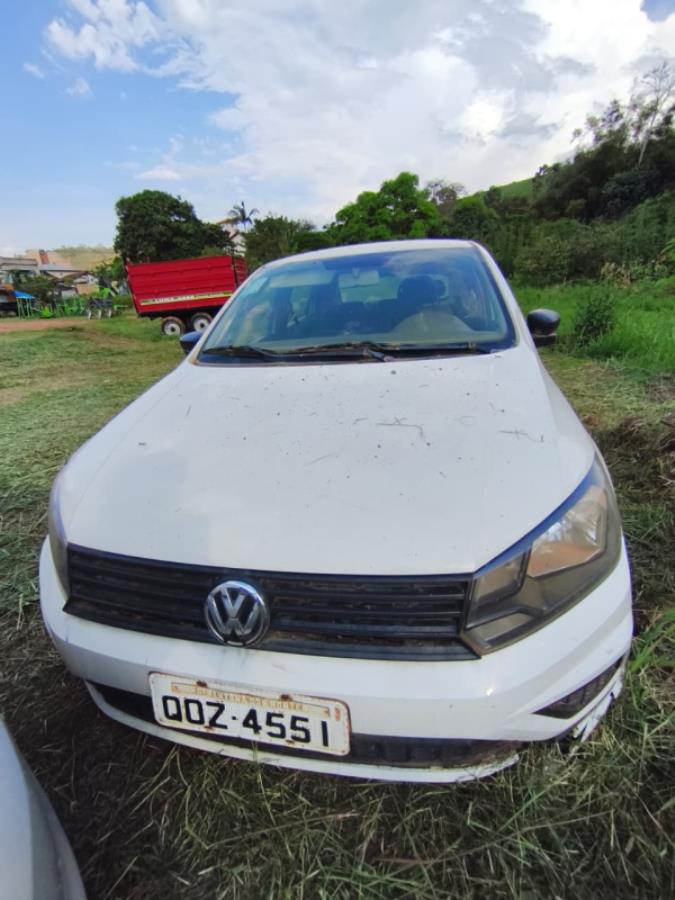 AUTOMOVEL, VW/GOL 1.0L MC4, 2018/2019, BRANCA, ALCOOL/GASOLINA, CHASSI: 9BWAG45U7KT020501, RENAVAM: 01162390082, NO ESTADO EM QUE SE ENCONTRA.