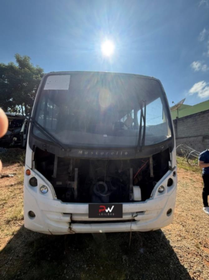 Foto de ONIBUS, M.BENZ/MASC GRANMINI O, BRANCA, 2010/2010, DIESEL, CHASSI: 9BM688277AB696183, RENAVAM: 00219999074, NO ESTADO EM QUE SE ENCONTRA.