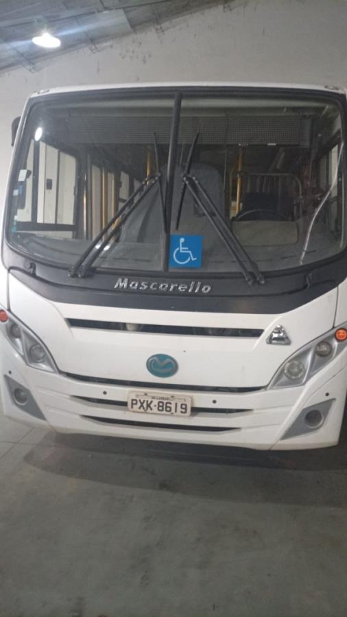 ONIBUS, AGRALE/MASCA GRMICRO E O, BRANCA, 2012/2012, DIESEL, CHASSI: 9BYC52A1ACC000474, RENAVAM: 01031079553, NO ESTADO EM QUE SE ENCONTRA.