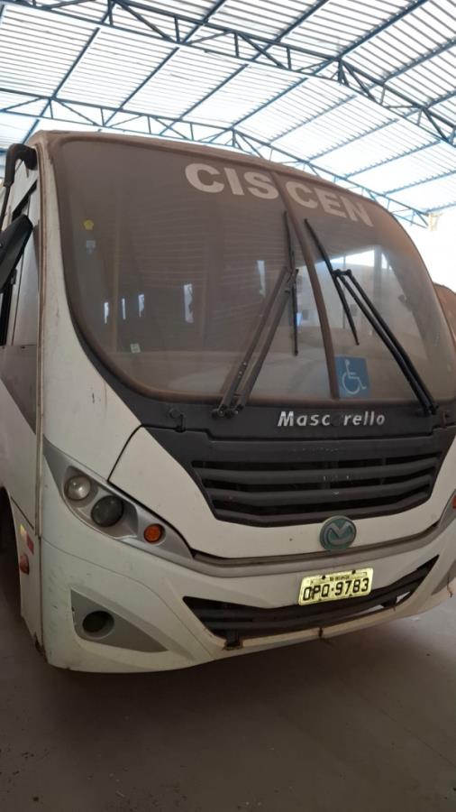 ONIBUS, M.BENZ/MASCA GRANMICRO O, BRANCA, 2013/2013, DIESEL, CHASSI: 9BM979277DB907612, RENAVAM: 00558546986, NO ESTADO EM QUE SE ENCONTRA.