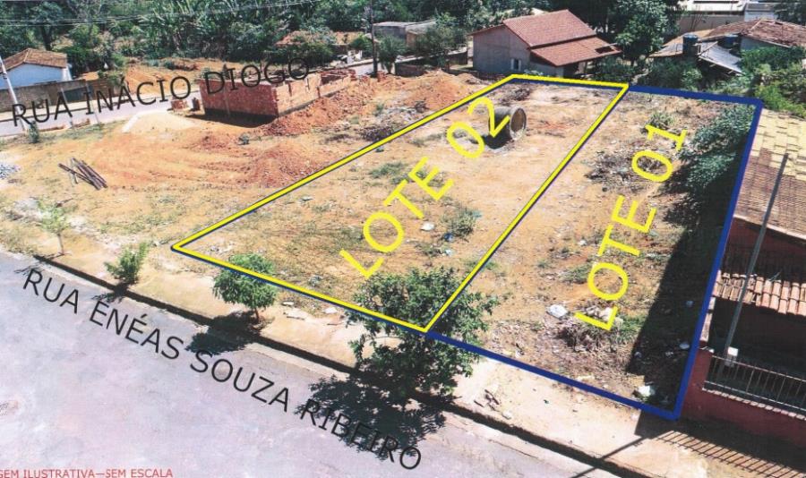 Foto de IMÓVEL URBANO: Área Institucional. Um lote de terreno nº03, Quadra 3-b, com área de 454,20m² (quatrocentos e cinquenta e quatro metros e vinte decímetros quadrados), em Pompéu/MG, no B: Vitória, na Rua Enéas de Souza Ribeiro, NO ESTADO EM QUE SE ENCONTRA