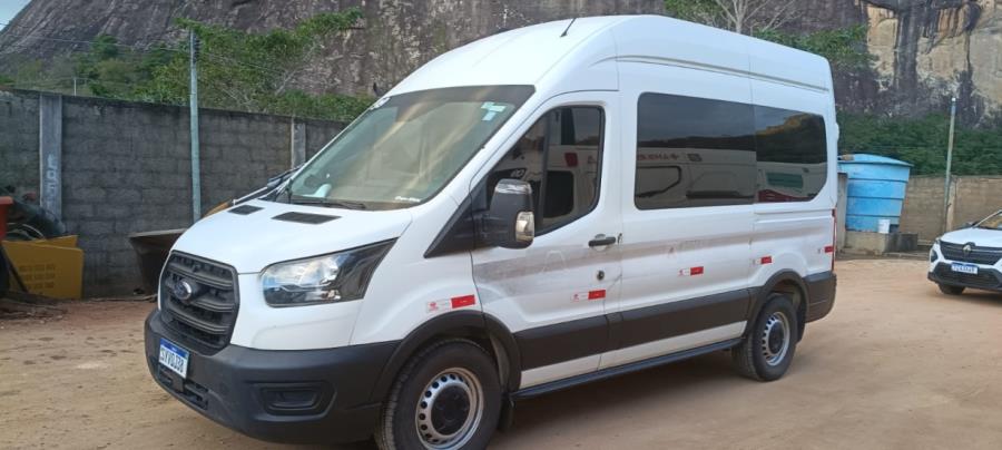 Microonib I/Ford Transit BF PAS16, Diesel, Branca, 2022/2023…