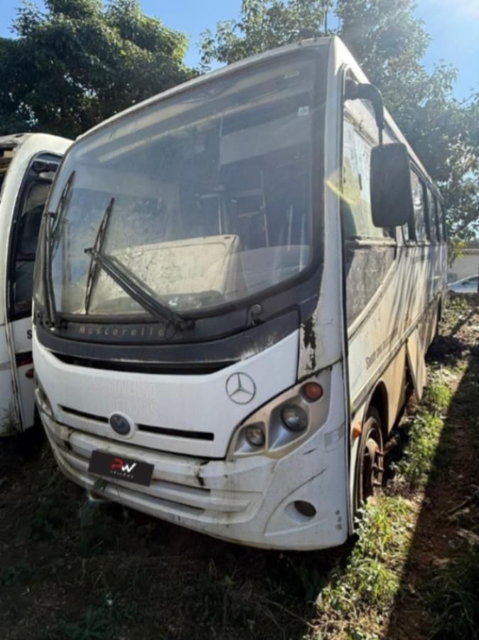 Foto de ONIBUS, M.BENZ/MASC GRANMINI O, BRANCA, 2010/2010, DIESEL, CHASSI: 9BM688277AB706780, RENAVAM: 00219999430, NO ESTADO EM QUE SE ENCONTRA.
