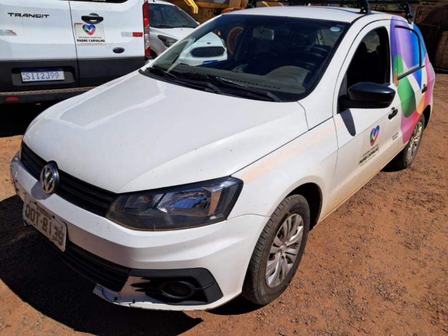 AUTOMOVEL VW/NOVO GOL TL MCV, ALCOOL/GASOLINA, BRANCA, 2018/2018, CHASSI: 9BWAG45U0JT149159, RENAVAM: 01158913564, NO ESTADO EM QUE SE ENCONTRA.